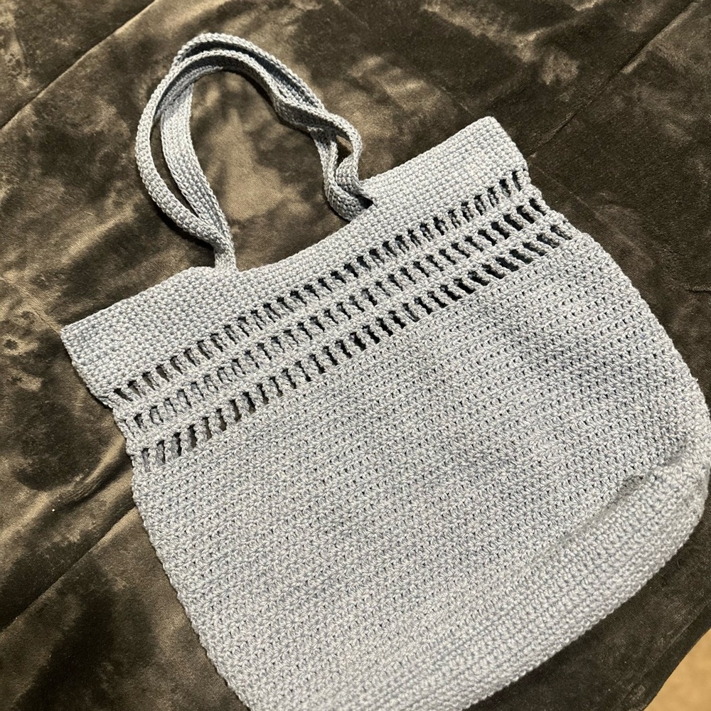 Hand Crocheted Tote Bag